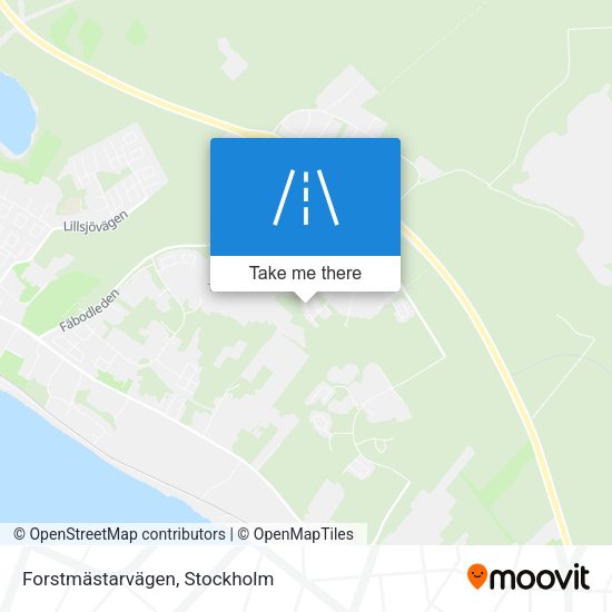 Forstmästarvägen map