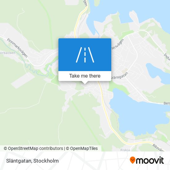 Släntgatan map