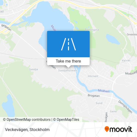 Veckevägen map