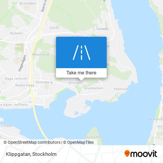 Klippgatan map