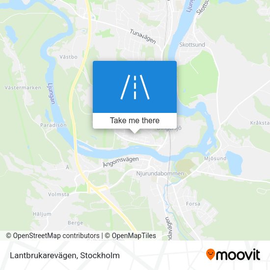 Lantbrukarevägen map