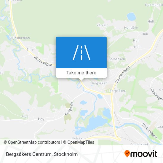 Bergsåkers Centrum map