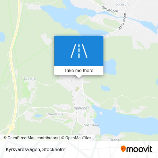 Kyrkvärdsvägen map