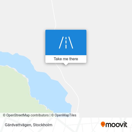 Gärdvattvägen map