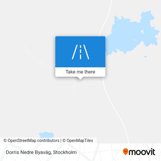 Dorris Nedre Byaväg map