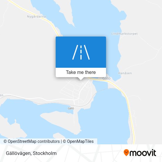 Gällövägen map