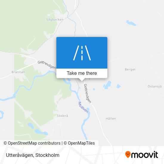 Utteråvägen map