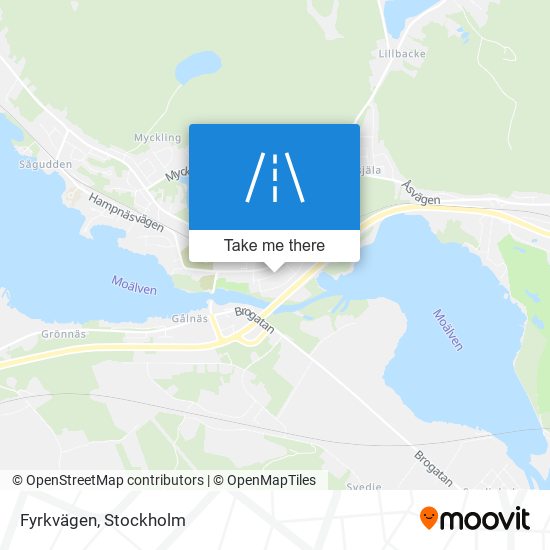 Fyrkvägen map