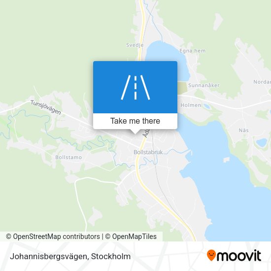 Johannisbergsvägen map