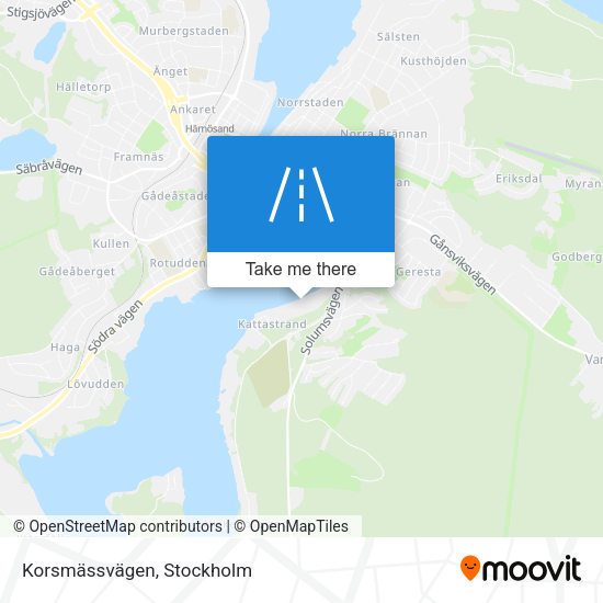 Korsmässvägen map