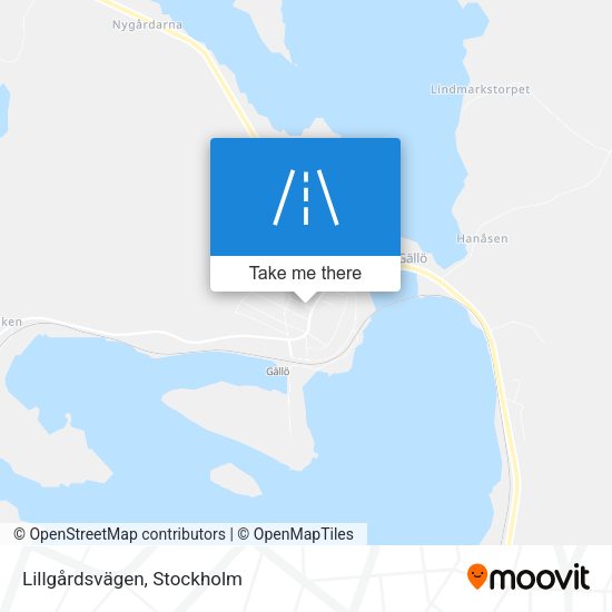 Lillgårdsvägen map