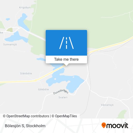 Bölesjön S map