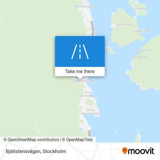 Bjällstensvägen map