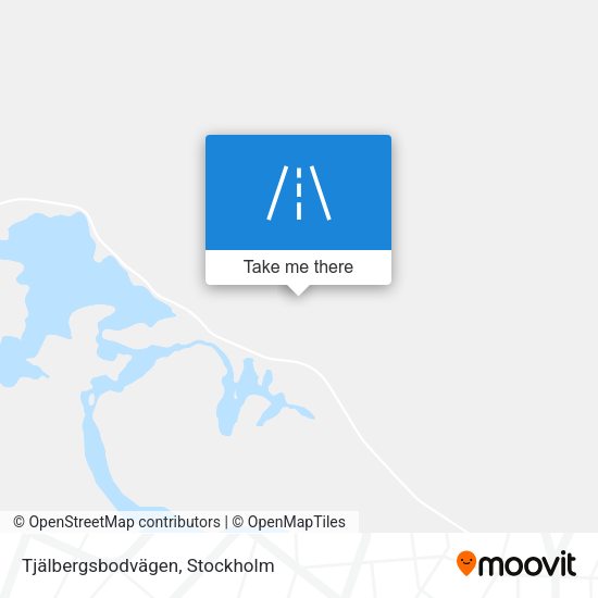 Tjälbergsbodvägen map