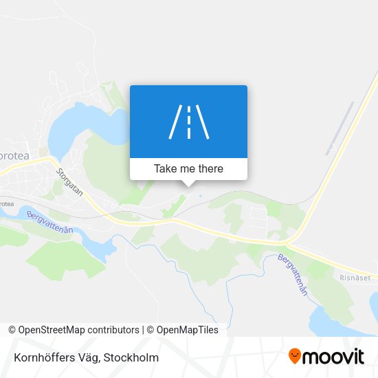 Kornhöffers Väg map