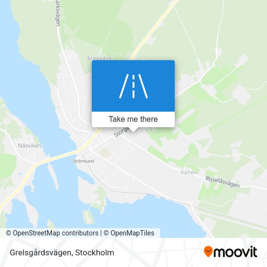 Grelsgårdsvägen map