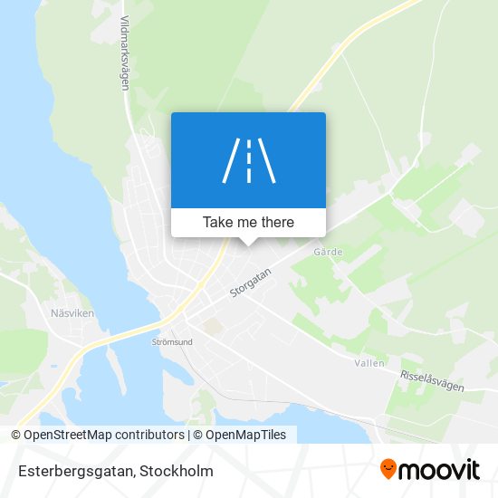 Esterbergsgatan map