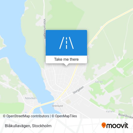 Blåkullavägen map
