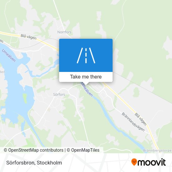 Sörforsbron map