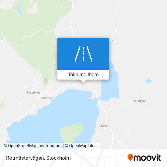 Rotmästarvägen map