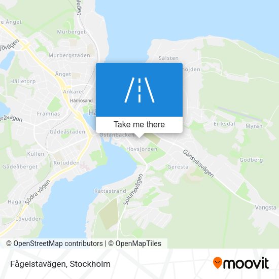 Fågelstavägen map