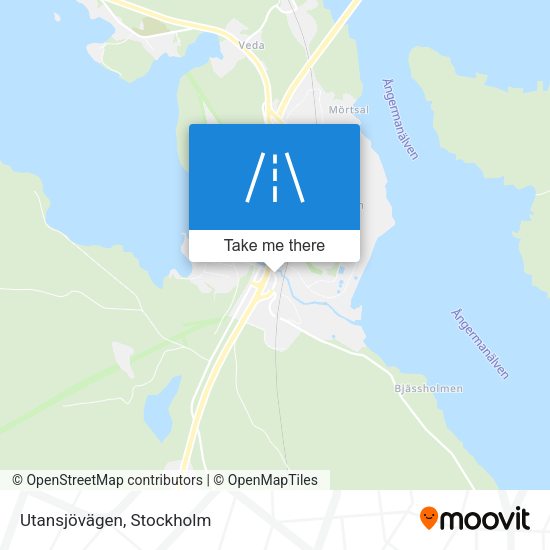 Utansjövägen map