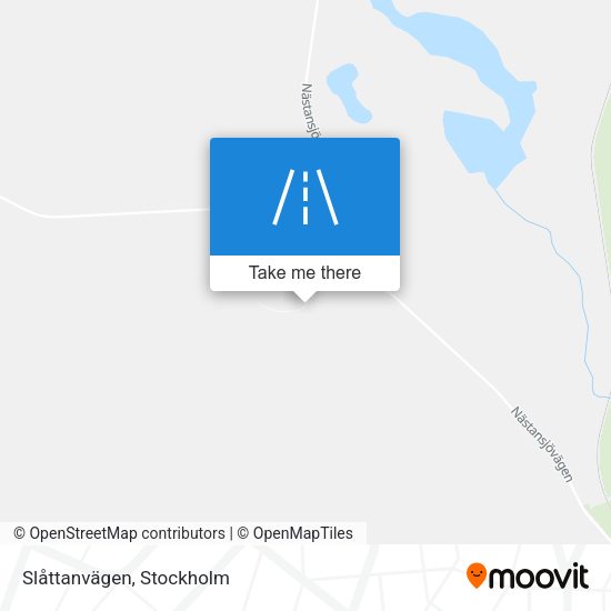 Slåttanvägen map
