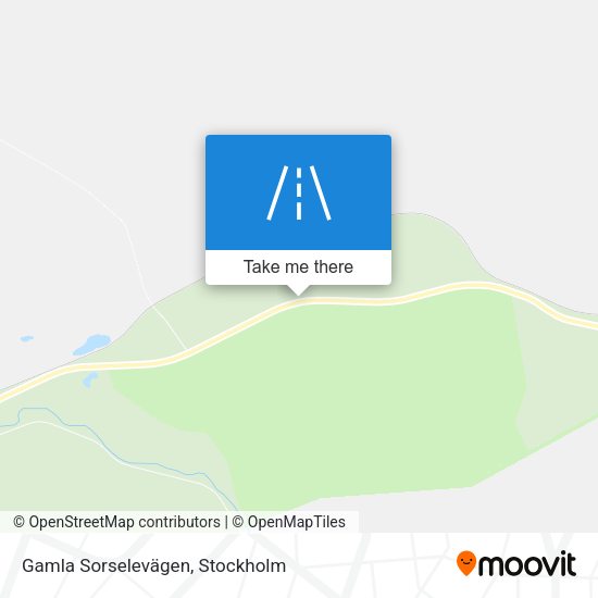 Gamla Sorselevägen map