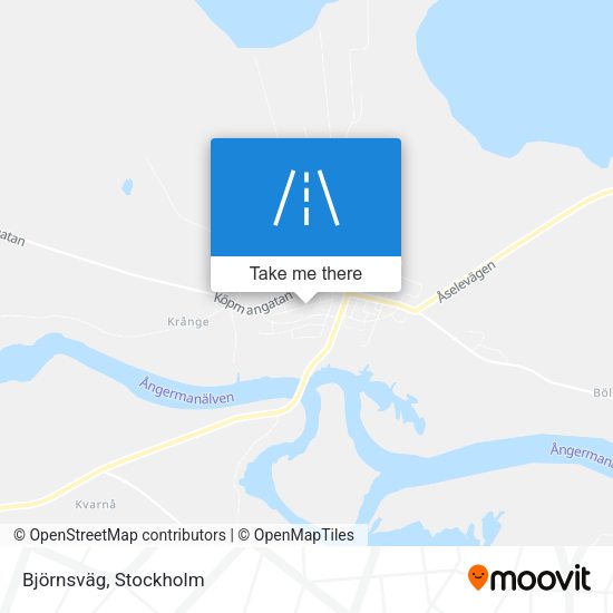 Björnsväg map