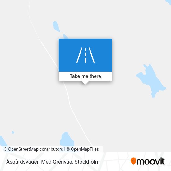 Åsgårdsvägen Med Grenväg map