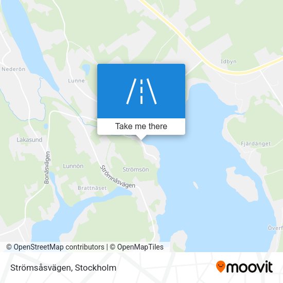 Strömsåsvägen map