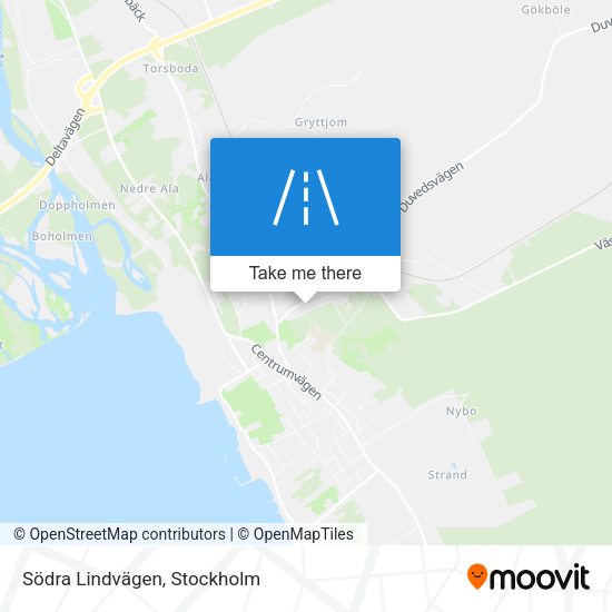 Södra Lindvägen map