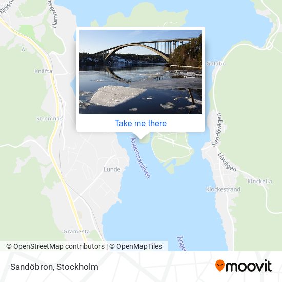 Sandöbron map