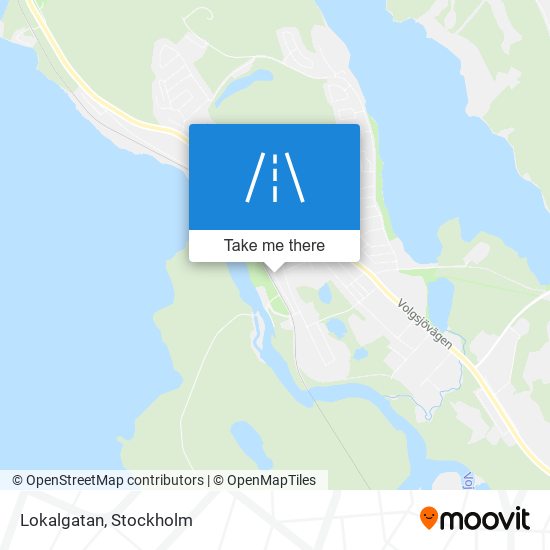 Lokalgatan map