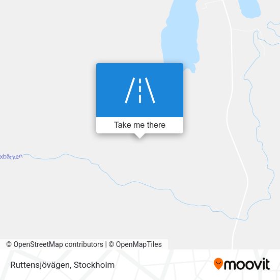 Ruttensjövägen map