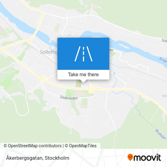 Åkerbergsgatan map