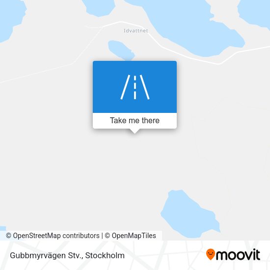 Gubbmyrvägen Stv. map