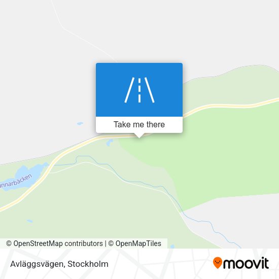 Avläggsvägen map