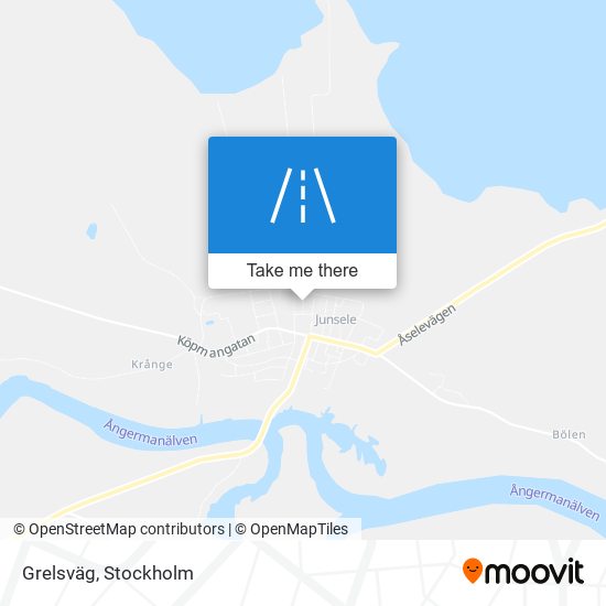 Grelsväg map