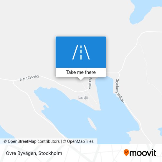 Övre Byvägen map
