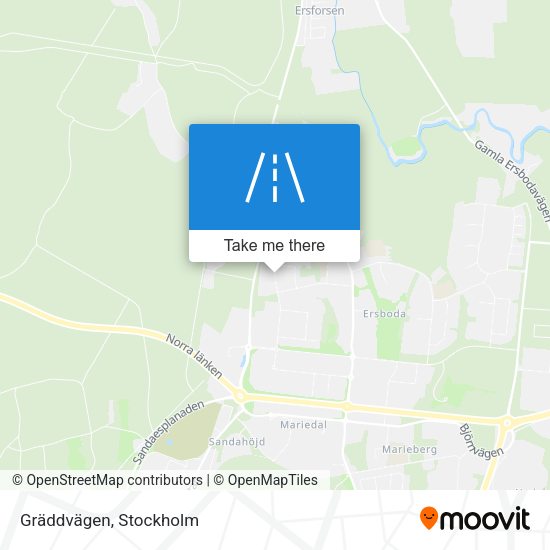 Gräddvägen map
