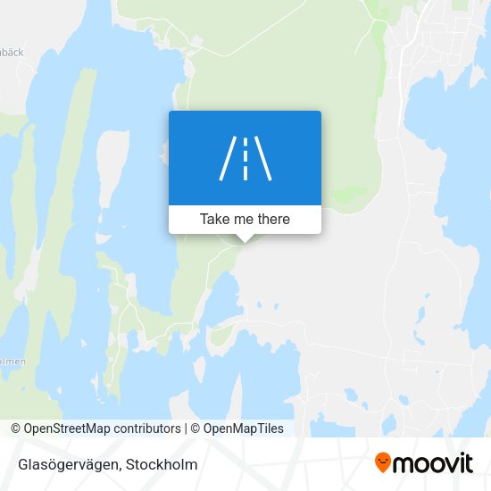 Glasögervägen map