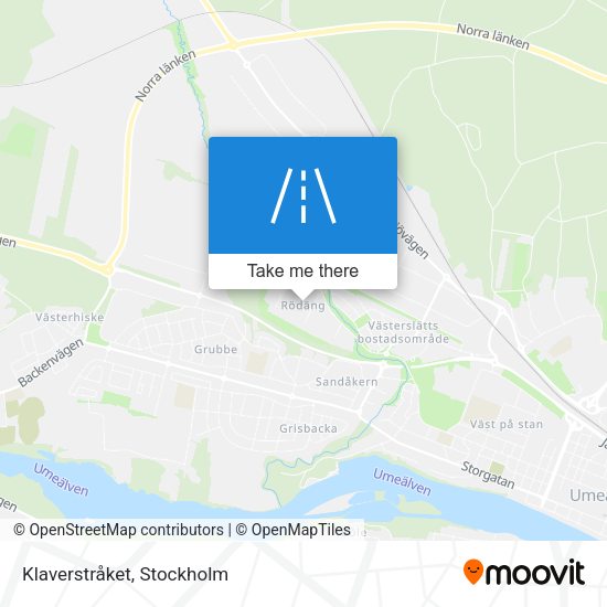 Klaverstråket map