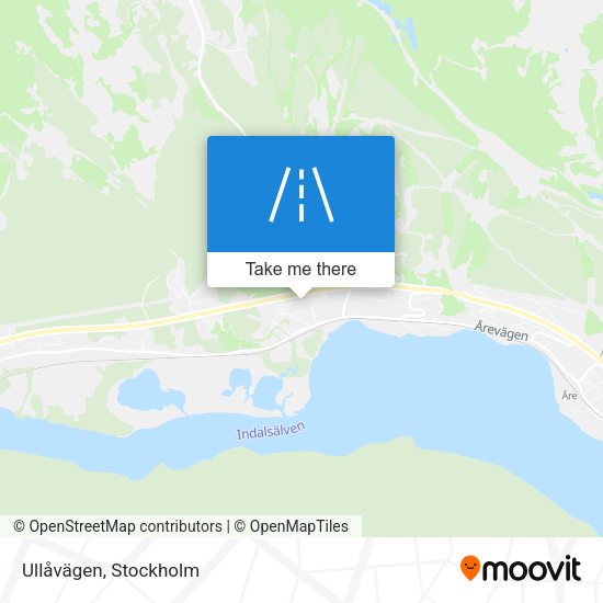 Ullåvägen map