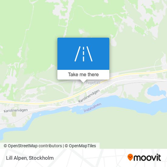 Lill Alpen map