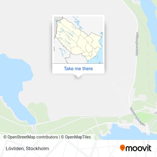 Lövliden map