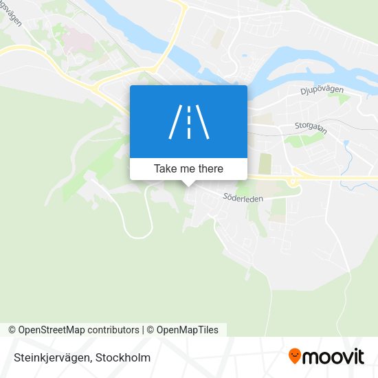 Steinkjervägen map