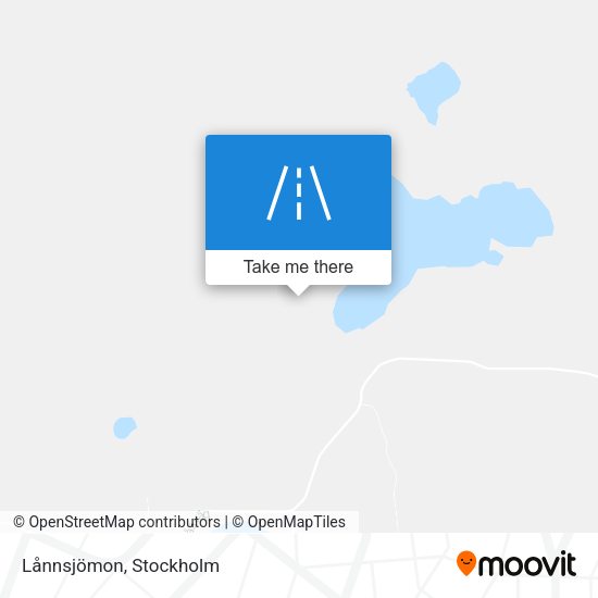 Lånnsjömon map
