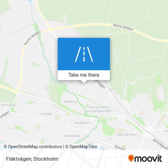 Fläktvägen map
