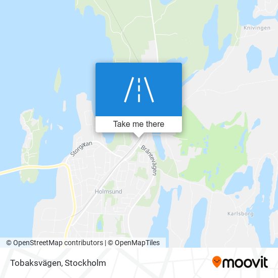 Tobaksvägen map